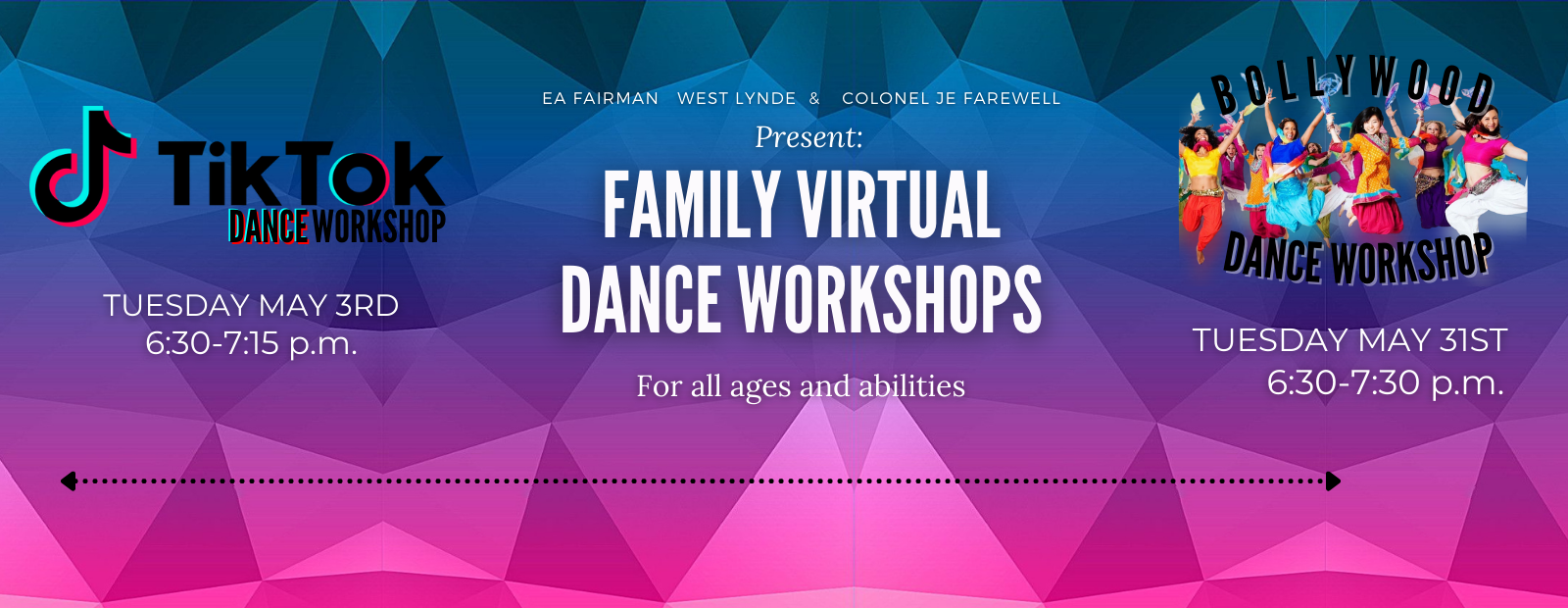 Virtual Family Dance Workshops 