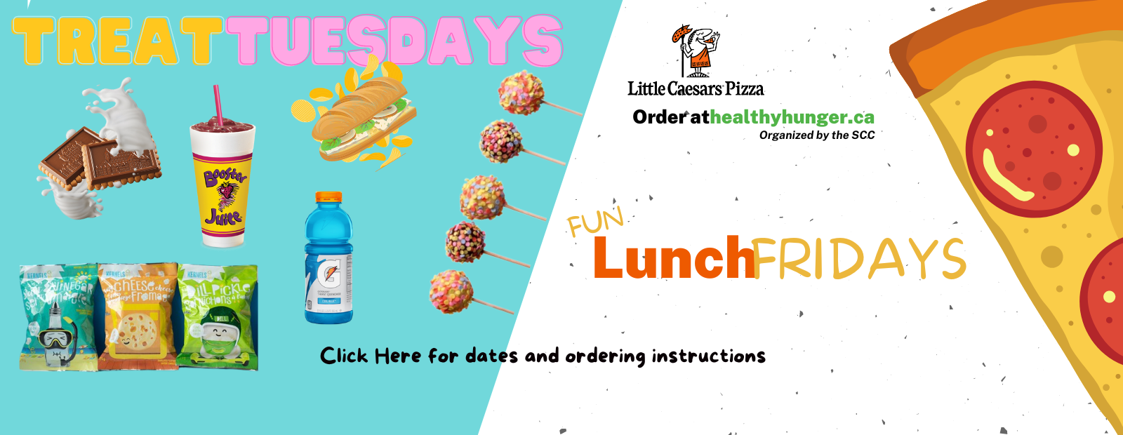 Treat Tuesdays and Fun Lunch Fridays