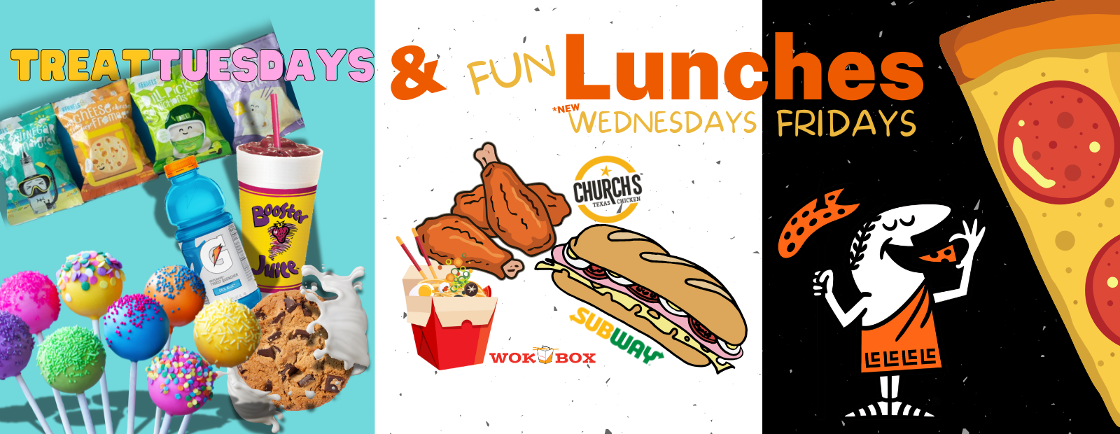 Fun Lunches and Treat Days