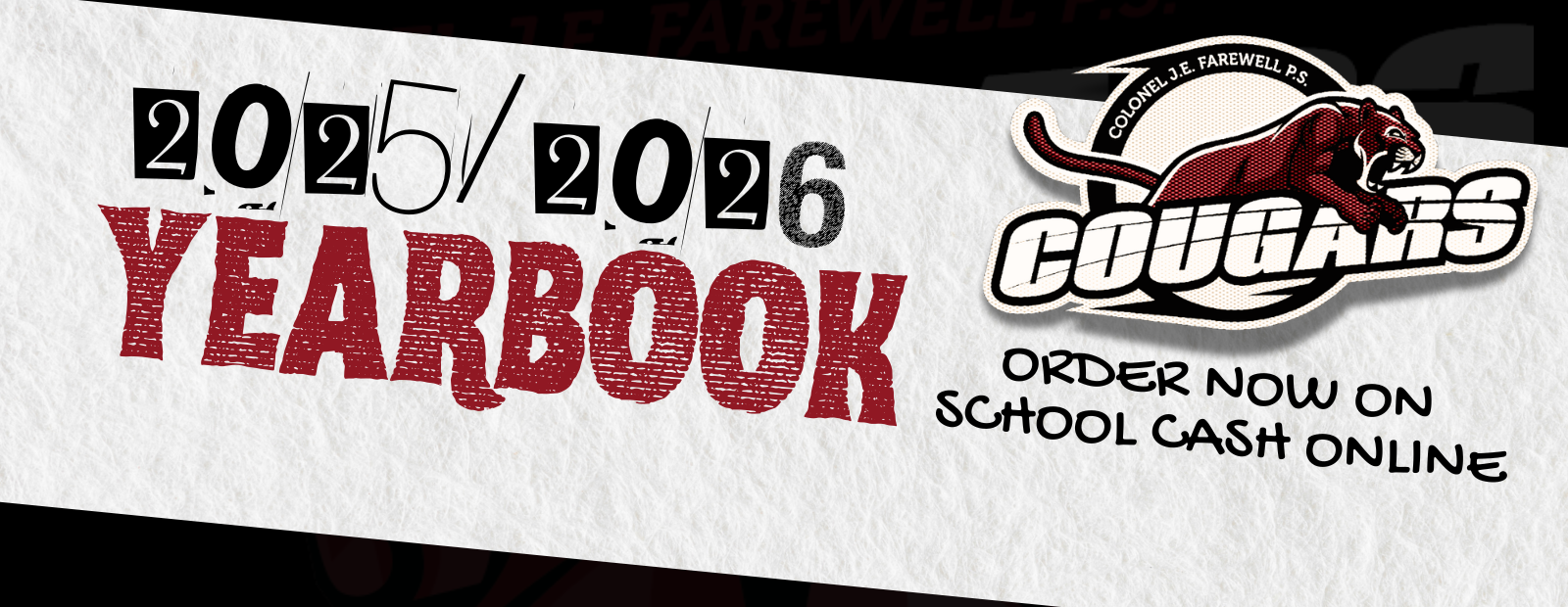 Yearbooks available now on School Cash Online