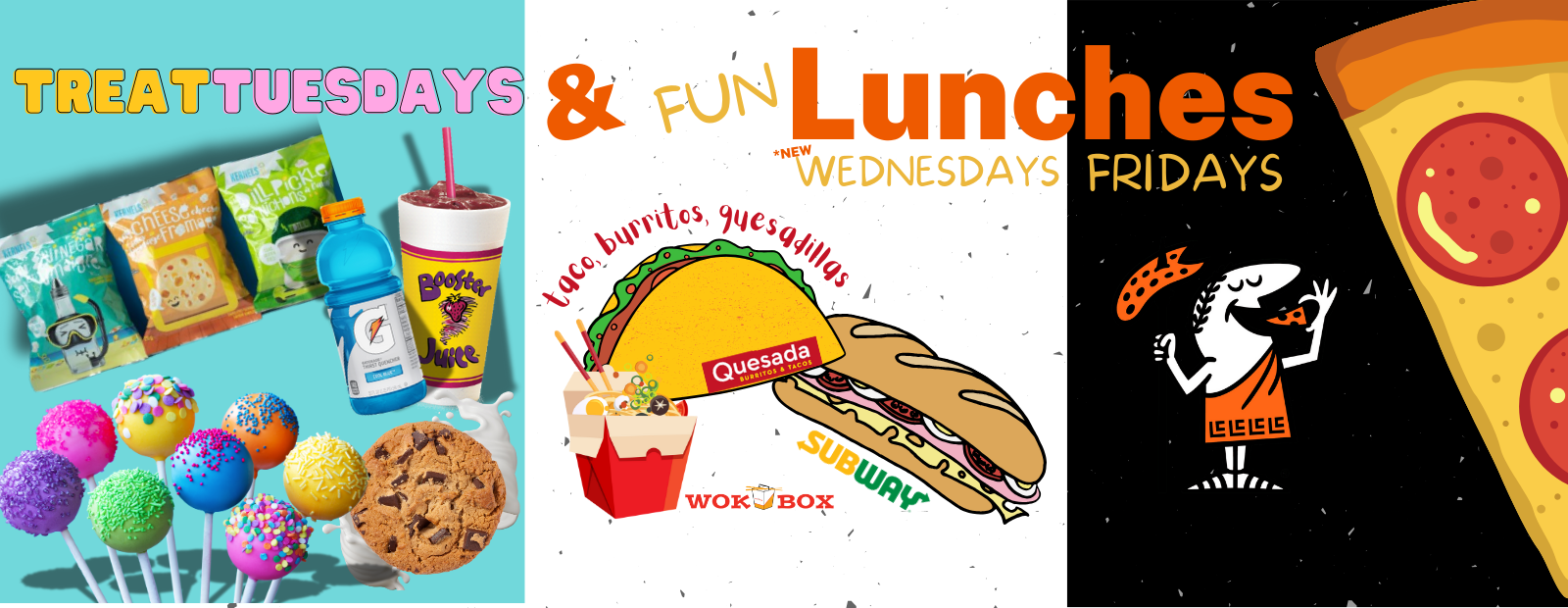 Fun Lunches and Treat Days